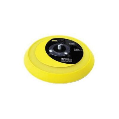 Mirka Abrasives 106SG Back-Up Pad, 6 in Dia, 5/16-24 Arbor, Soft Density, Polyurethane Foam