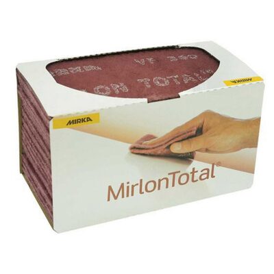 Mirka Abrasives Mirlon Total 18-118-446 18 Series Non-Woven Scuff Pad, 4-1/2 in W x 9 in L, 800 Grit