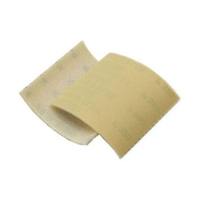 Mirka Abrasives Goldflex-Soft 23145600 23 Series Abrasive Pad, 4-1/2 in W x 5 in L, P600 Grit