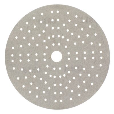 Mirka Abrasives Iridium 24-6MH-800 Semi-Open Coated Abrasive Vacuum Disc, 6 in Dia, Aluminum Oxide/Ceramic Abrasive, 800 Grit