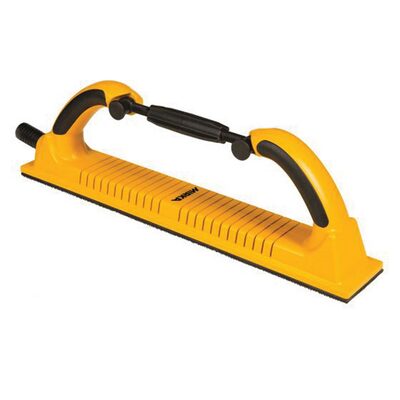 Mirka Abrasives 9116f Flex Grip Faced Sanding Block, 2-3/4 in W x 16-1/2 in L, Hook and Loop Attachment