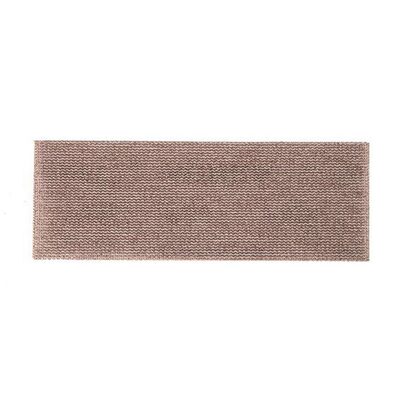 Mirka Abrasives Abranet 9A151080 9A Series Closed Coated Grip-On File Sheet, 2-3/4 in W x 16-1/2 in L, P80 Grit