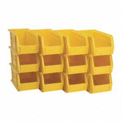 Msc Industrial Supply 5-1/2" Wide x 10-7/8" Deep x 5" High Hopper Stacking Bin