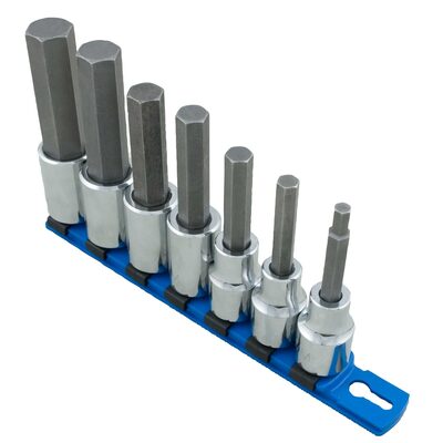 Martin Tools SET SKT 1/2 MET HEX BIT 7PC CL