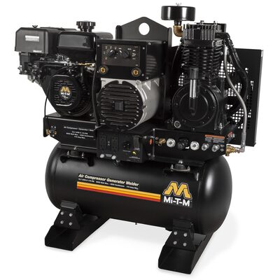 Mi-T-M AIR COMPRESSOR GENERATOR WELDER COMBINATION