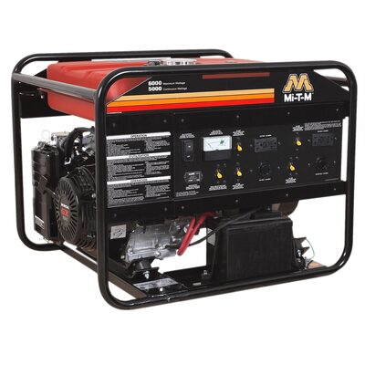 Mi-T-M GENERATOR 13.0HP HONDA OHV 6000 W/ELECTRIC START