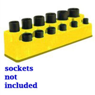 Mechanic's Time Savers SOC HOL 3/8 IMP YELLOW NEON MAG BASE