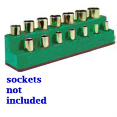 Mechanic's Time Savers SOC HOL 3/8 IMP M DK GREEN 14 HOLE