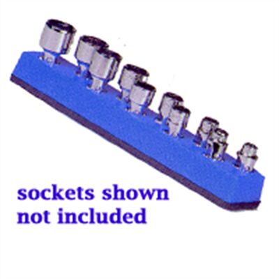 Mechanic's Time Savers SOC HOL 1/4U MAG BLUE NEON