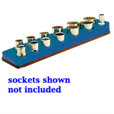 Mechanic's Time Savers SOC HOL 3/8 MAG BLUE NEON