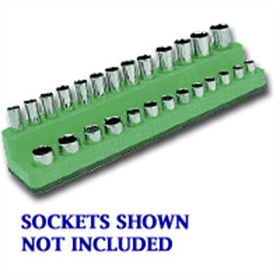 Mechanic's Time Savers SOC HOL 1/4 MAG DK GREEN
