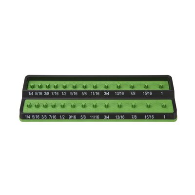 Mechanic's Time Savers 3/8" SAE Peg Socket Holder - Green