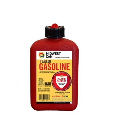 Midwest Can 1 Gallon FMD Gas Can