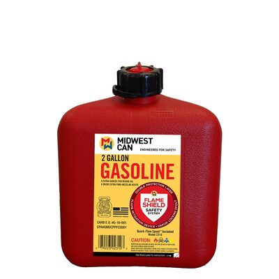 Midwest Can 2 Gallon FMD Gas Can
