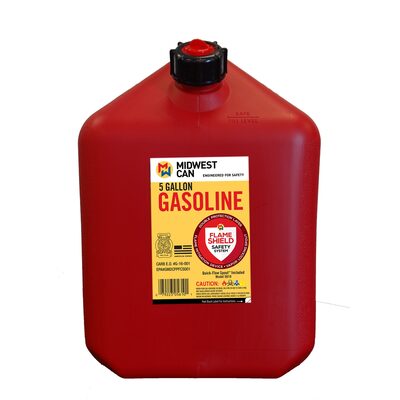 Midwest Can 5 Gallon FMD Gas Can