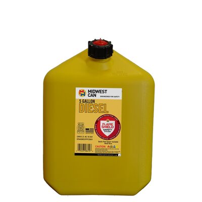 Midwest Can 5 Gallon FMD Diesel Can