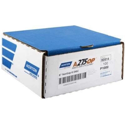 Norton Abrasives 6 Multiair Cyclonic Hook Loop 100Pk P1000