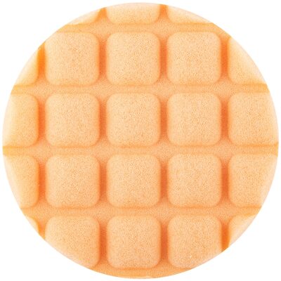 NORTON REVIVE PRODUCTS 91319 Single Sided CCS Waffle Cutting Pad, 3-1/2 in Dia, Foam Pad, Orange