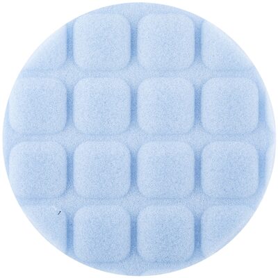 Norton Abrasives 3.5" Single Side Finishing Foam Pad Blue 6/Case