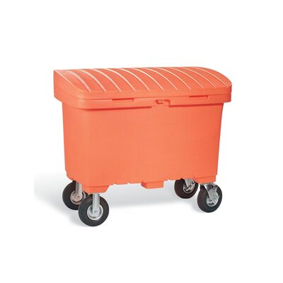 New Pig Storage Chest with 5 inch Wheels - Orange