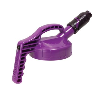 New Pig 5" Stumpy Purple Spout Lid Fits Oil Safe Containers