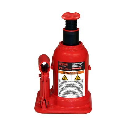 Norco Lifting Equipment 12 1/2 Ton Capacity Low Height Bottle Jack