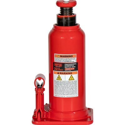 Norco Lifting Equipment 22 Ton Capacity Bottle Jack with Gauge Hole