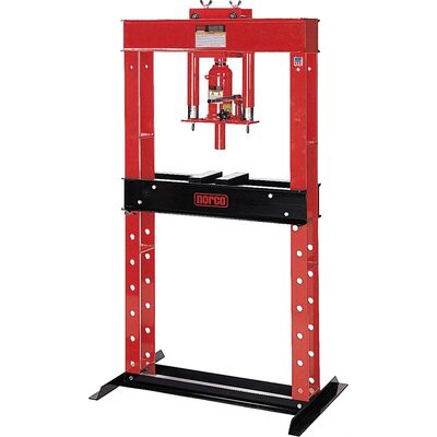 Norco Professional Lifting Equipment 12-1/2 Ton Capacity Hand Pump Operated Shop Press
