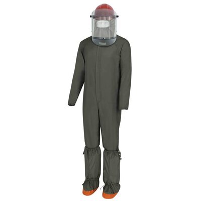 Oberon Suit Kit - Arc Flash - 8 Cal - Clean Room - Comes with (Coverall Size: XL, Bootie Size: Large, Face Shield, Balaclava)