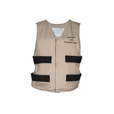 Oberon Cooling Vest - Arc Flash - Color: Khaki - Size: Tall