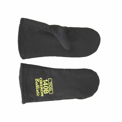 OBERON Mittens - Arc Flash - 140 Cal TCG - Color: Black - Size: Large