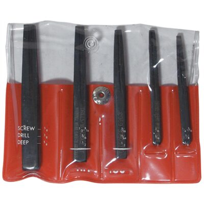 Old Forge 5-PC SCREW EXTRACTOR SET - FLUTED TYPE