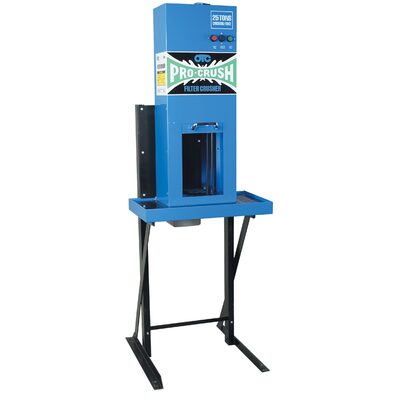 OTC OIL FILTER CRUSHER WITH ELEC./HYD. PUMP