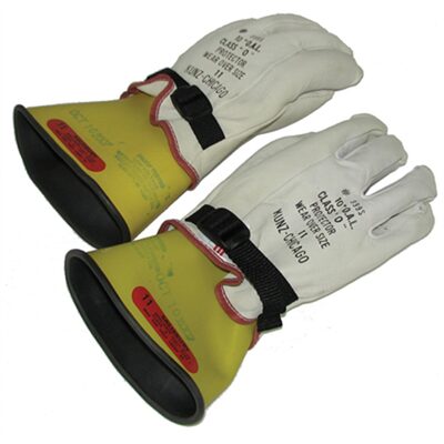 OTC Hybrid Electric Leather Safety Gloves - Small