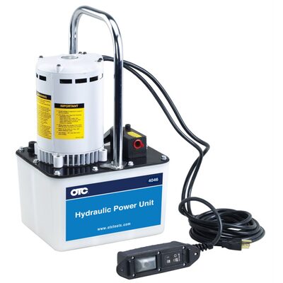 OTC PUMP HYDRAULIC / ELECTRIC 2 STAGE 3POS 4WAY VALVE
