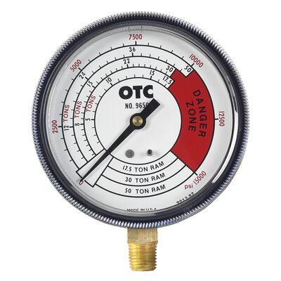 OTC GAUGE PRESSURE AND TONNAGE 4 SCALES
