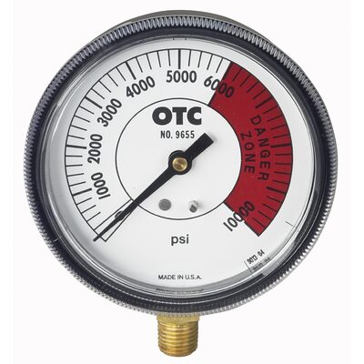 OTC GAUGE PRESSURE 0 TO 6000PSI