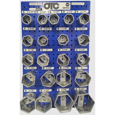 OTC Locknut Wrench Display, 12 Pcs