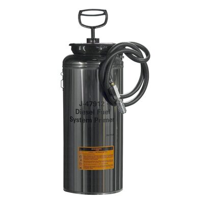 OTC J-47912 - Electric Operated Priming Pump - 3 gal, Stainless Steel, 62 in. Height, 24 in. Length, 24 in. Width