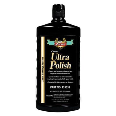 Presta Chroma 133532 Ultra Polish, 32 oz Bottle, Green