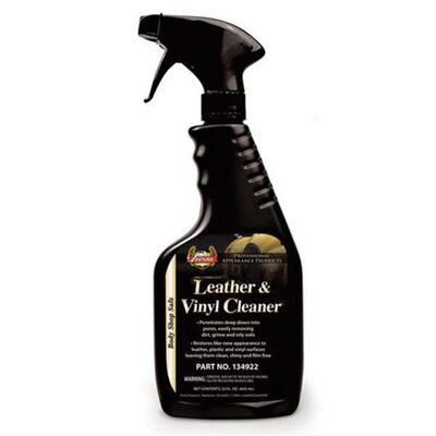 Presta 134922 Leather and Vinyl Cleaner, 22 oz Aerosol Can, Translucent Light Yellow to Dark Yellow