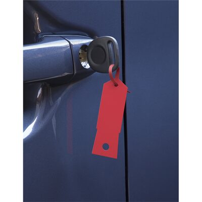 Petoskey Plastics Red Plastic Key Tags- 1,000/Box