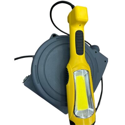 Thinkcar Tech Co. Extension Cord Reel with Hand Lamp 40ft Retractable