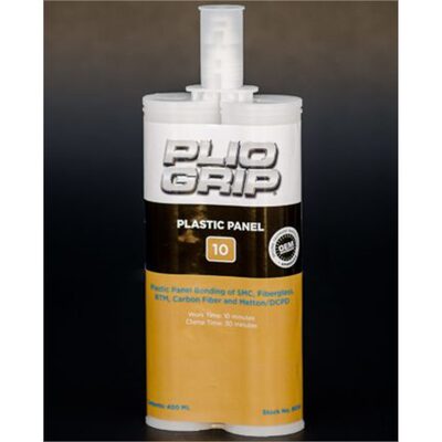 PLIO-GRIP Plastic Panel 3 8033 Plastic Panel Bonding, 400 mL Cartridge, Beige (Part A), Green (Part B)