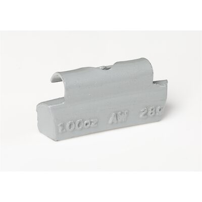 PLOMBCO Inc 0.75 oz AW style Plasteel clip-on weight