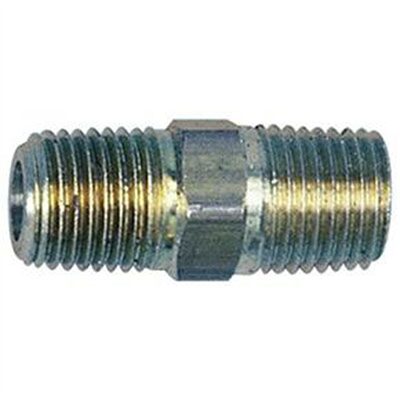 Plews Edelmann Coupling 1/4" MNPTx1/4" MNPT