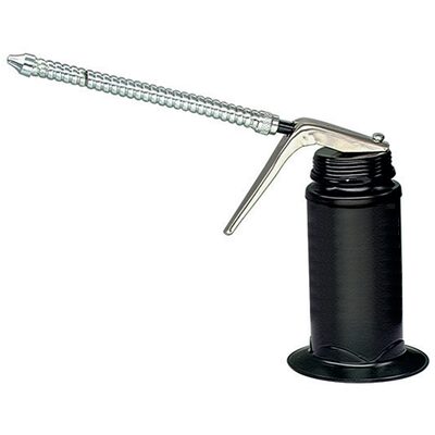 Plews Edelmann OILER PISTOL 6OZ. 6IN. FLEX SPOUT+ WALL BASE