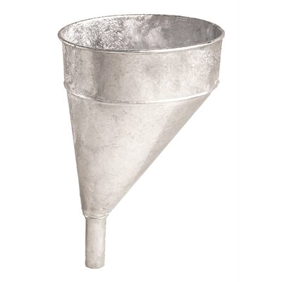 Plews Edelmann FUNNEL METAL W/SCREEN 6QT 9" DIAMETER