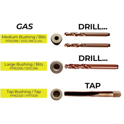 ProMAXX Tool by Milton&trade; Extractorless upgrade 200 series Gas EMR ProKits