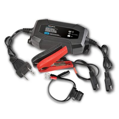 Projecta 12V .08A Fully Automatic Charge N Maintain 4 Stage Smart Charger